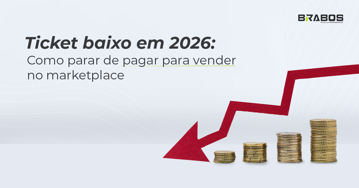 Gráfico de preço indicando queda, trazendo uma alusão a pagar para vender em caso de ticket médio baixo
